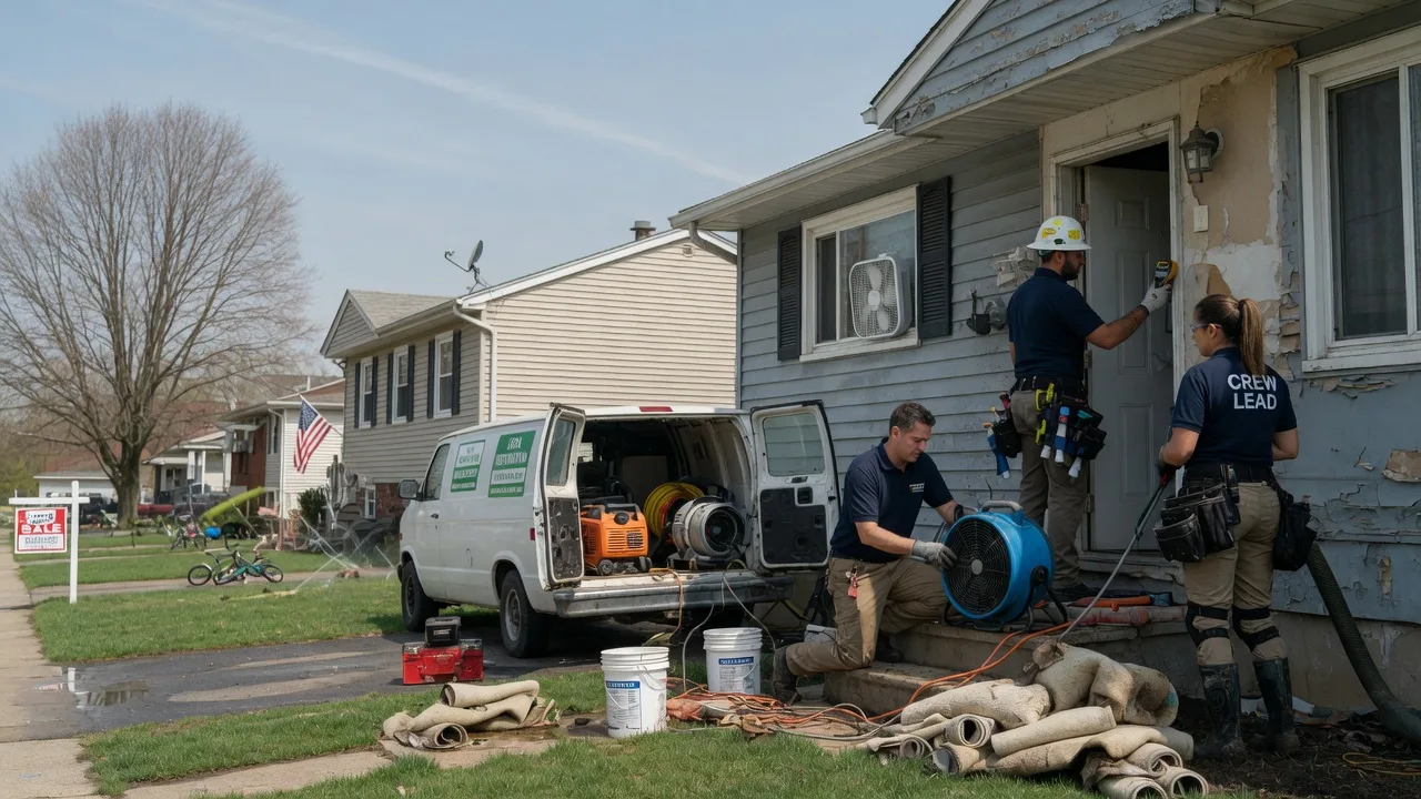 Flood Cleanup in Lovettsville, VA near me
